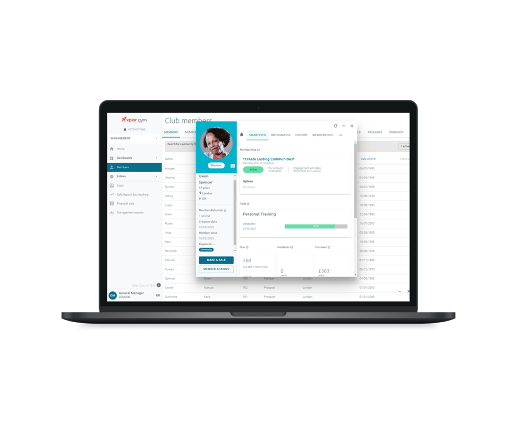 Gymnastic Club Management Software