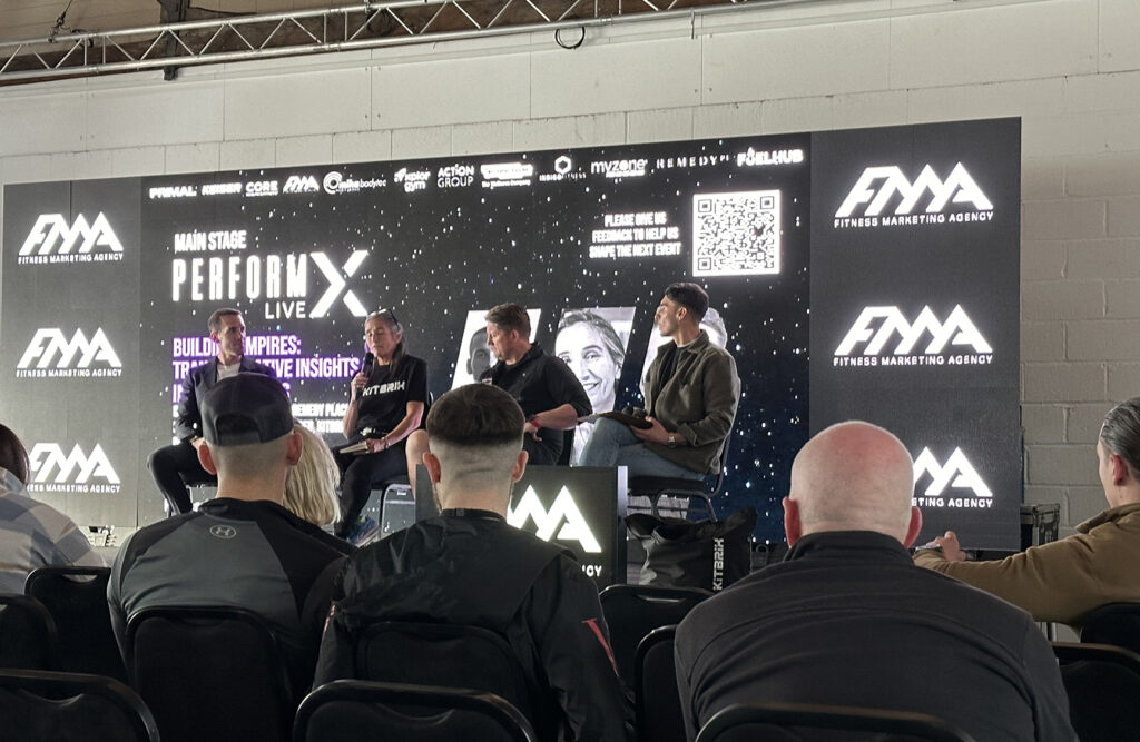 Photo from PerformX Live 2024 showing the Building Empires panel
