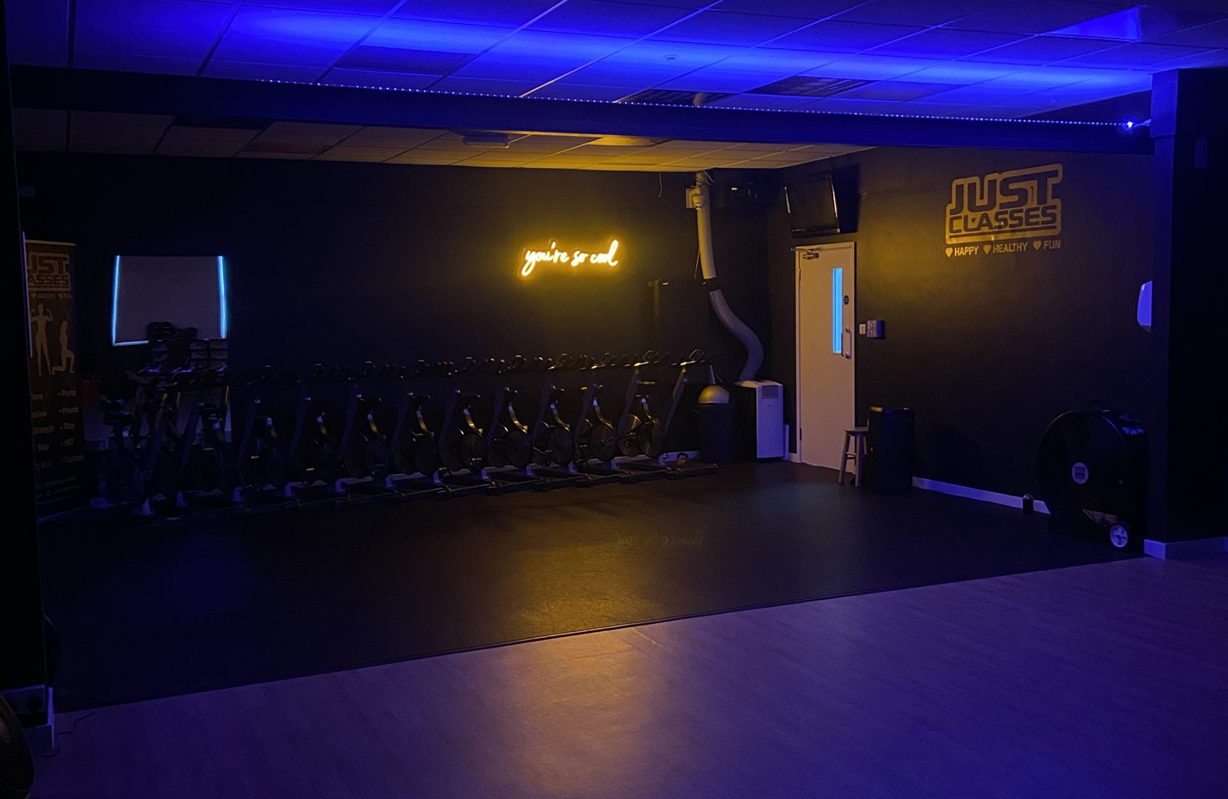 A photo of the studio at independent gym Real Bodies in Suffolk.