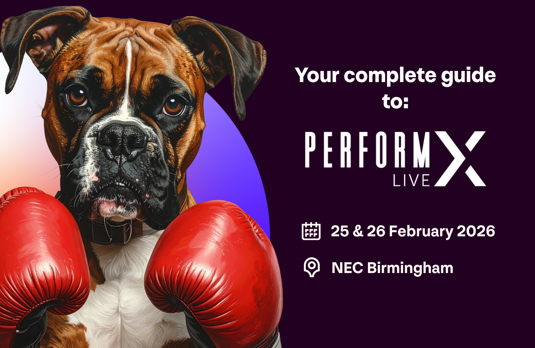 A banner promoting the PerformX Live 2026 guide from Xplor Gym UK